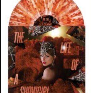 Taylor Swift Vinyl Record - Orange and Black